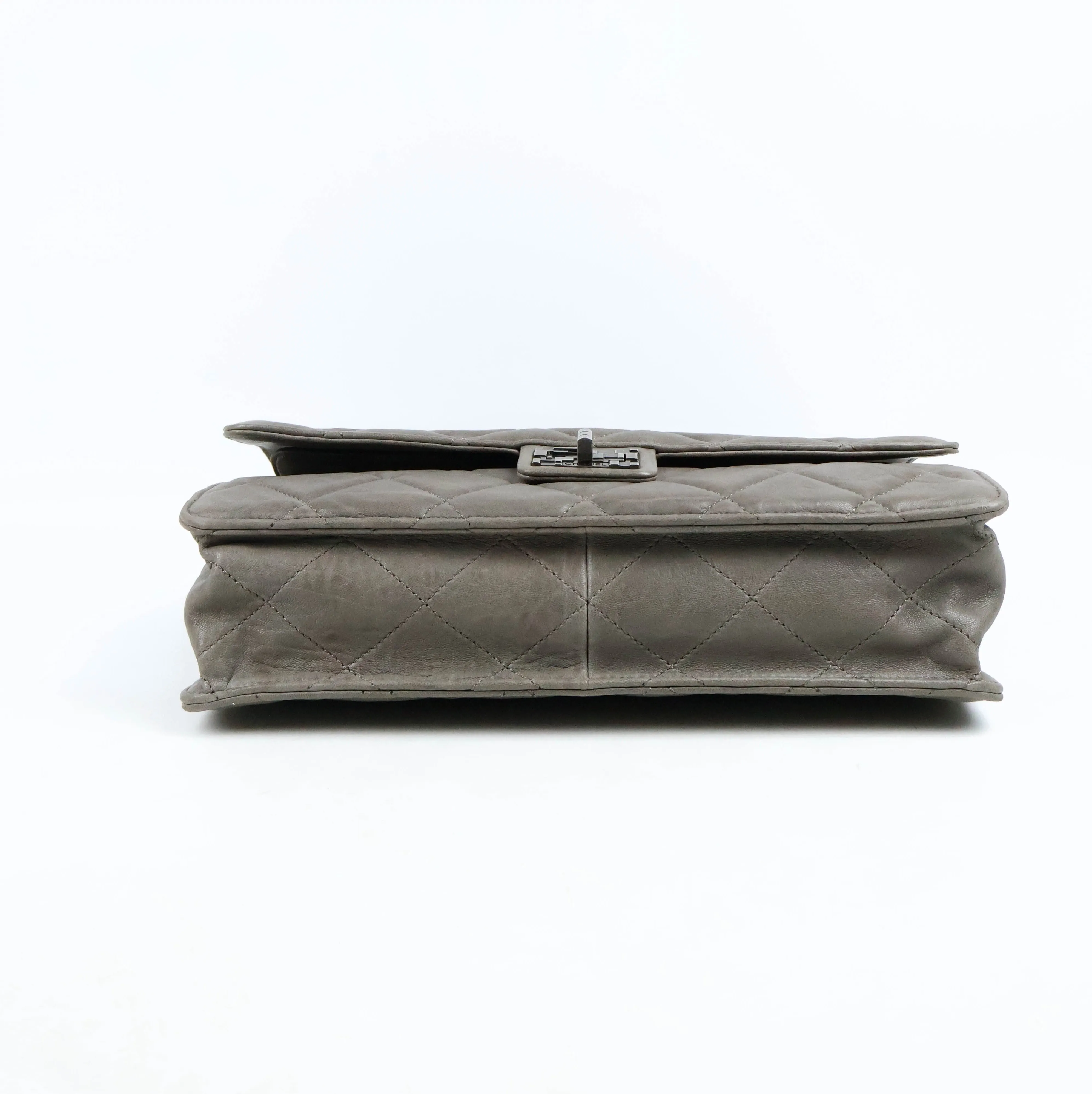 Chanel Take Away Flap Bag Grey