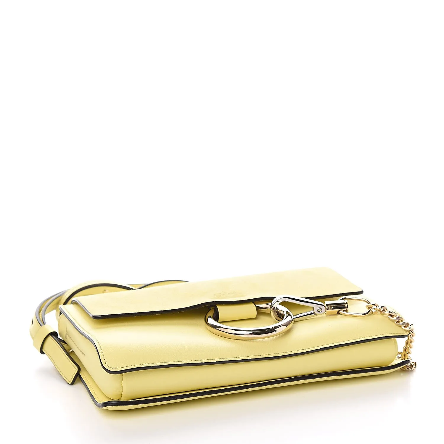 Chloé Suede Small Faye Shoulder Bag Lemonade
