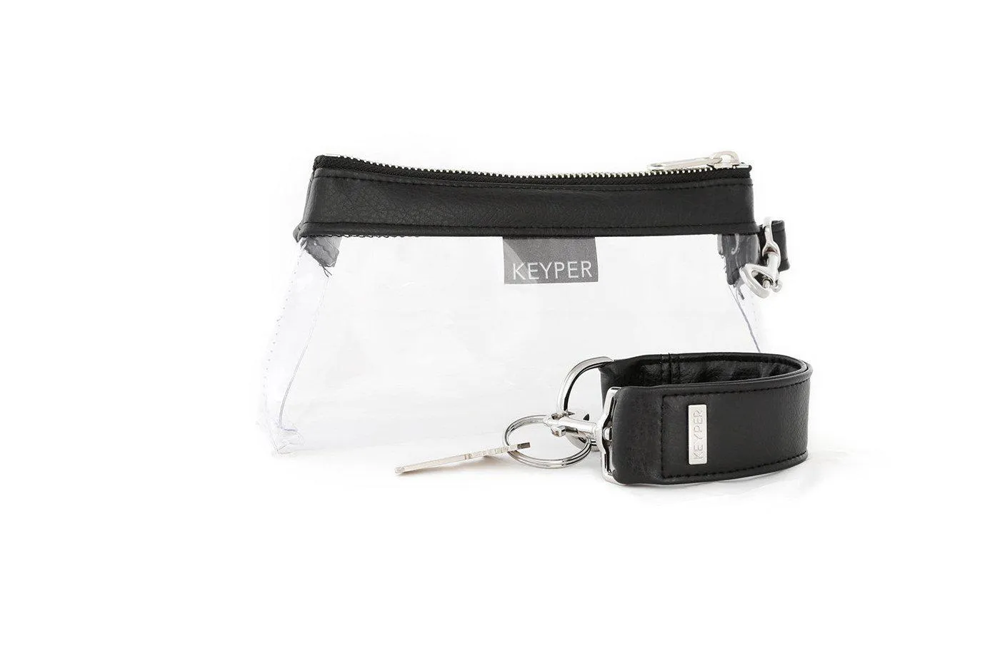 Classic Black Vegan Leather 2-PIECE WRISTLET SET