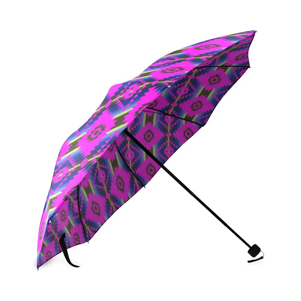 Cree Confederacy Ribbon Dress Foldable Umbrella