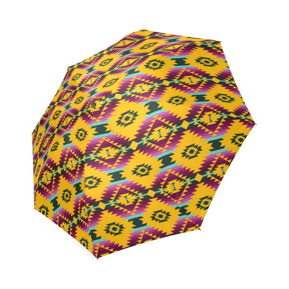 Cree Confederacy Summer Gathering Foldable Umbrella