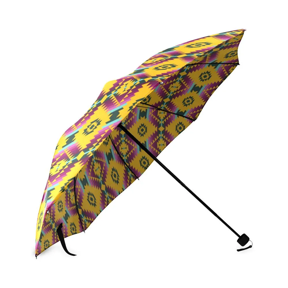 Cree Confederacy Summer Gathering Foldable Umbrella