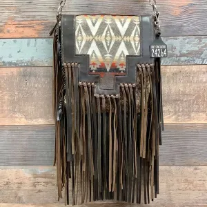 Crossbody with Pendelton Flap - #24264