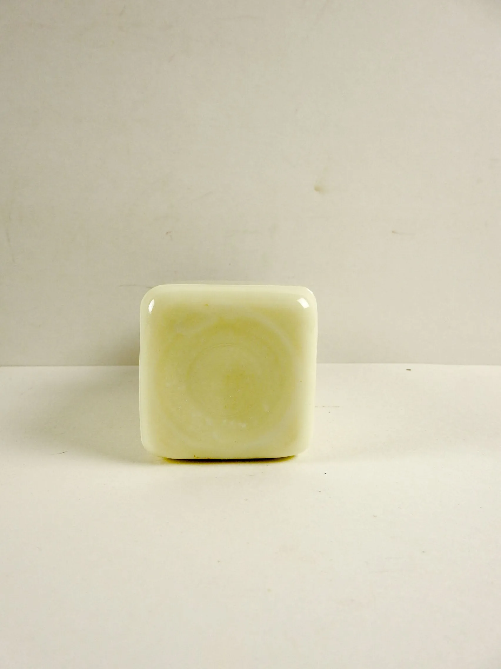 Custard Glass Vintage Flour Shaker