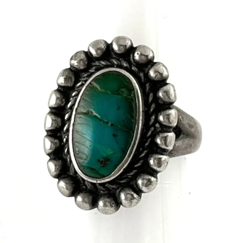 Deep Green Tourist Ring<br>Size: 5