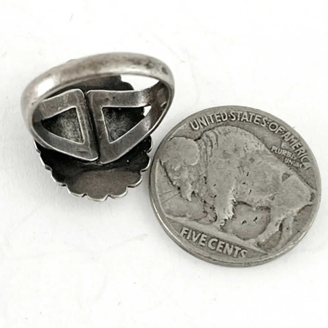 Deep Green Tourist Ring<br>Size: 5