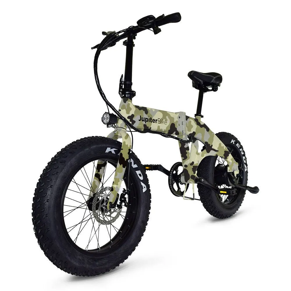 DEFIANT - 20" X 4" FAT TIRE 750W FOLDING E-BIKE