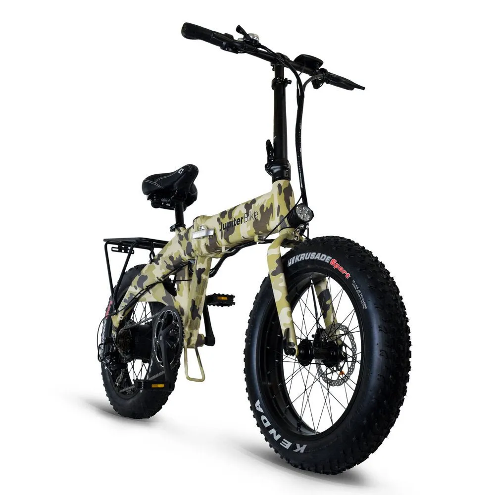 DEFIANT - 20" X 4" FAT TIRE 750W FOLDING E-BIKE