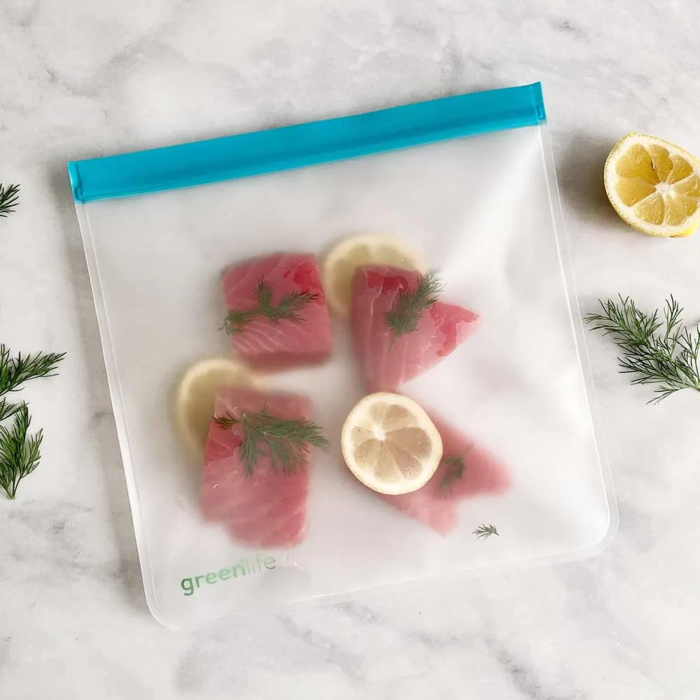 Deluxe Bundle of Reusable Food Storage Bags (Set of 12)