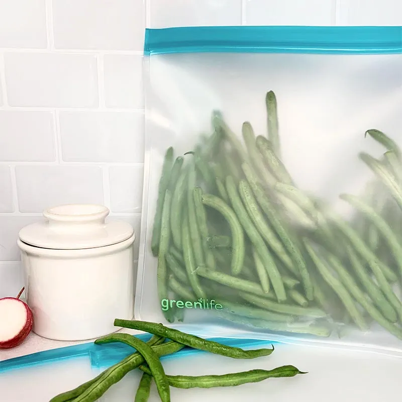 Deluxe Bundle of Reusable Food Storage Bags (Set of 12)