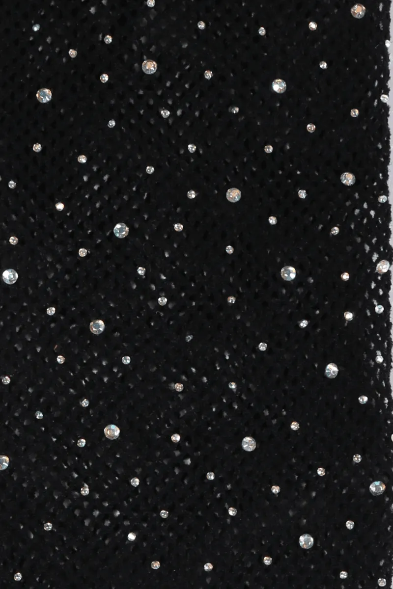 DIAMOND fishnet stockings with sparkling stones