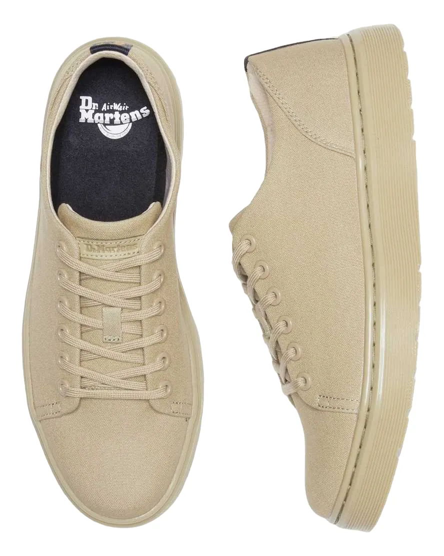 Dr. Martens scarpa casual in tela unisex Dante 30821358 oliva chiara