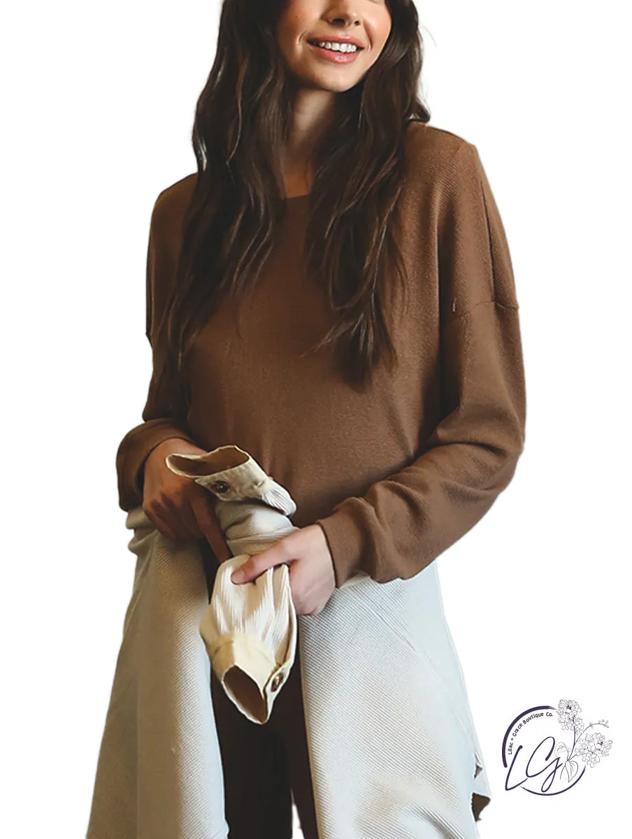 Easy & Cozy Long Sleeve Top