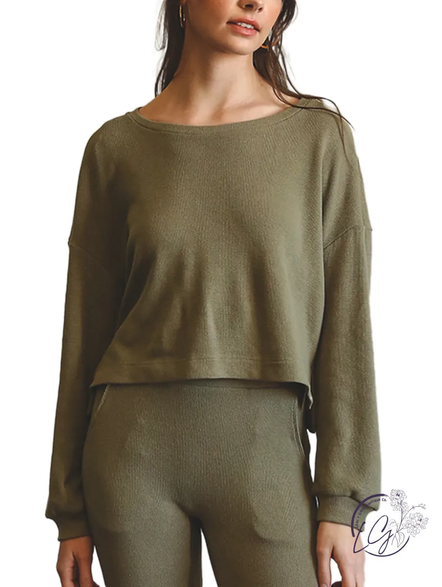 Easy & Cozy Long Sleeve Top