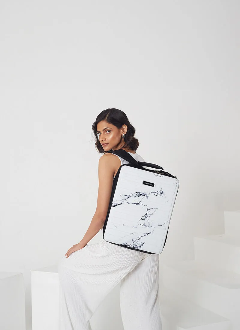 Edge | Marble |  Hardshell Laptop Backpack