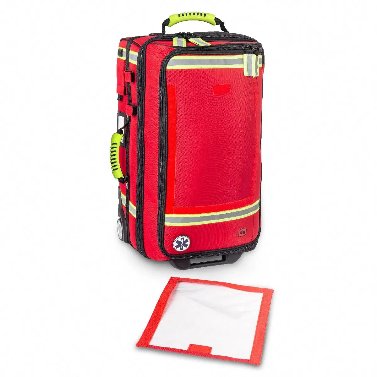 Emerair's Trolley Emergency Respiratory Bag - Red Polyamide - CLEARANCE
