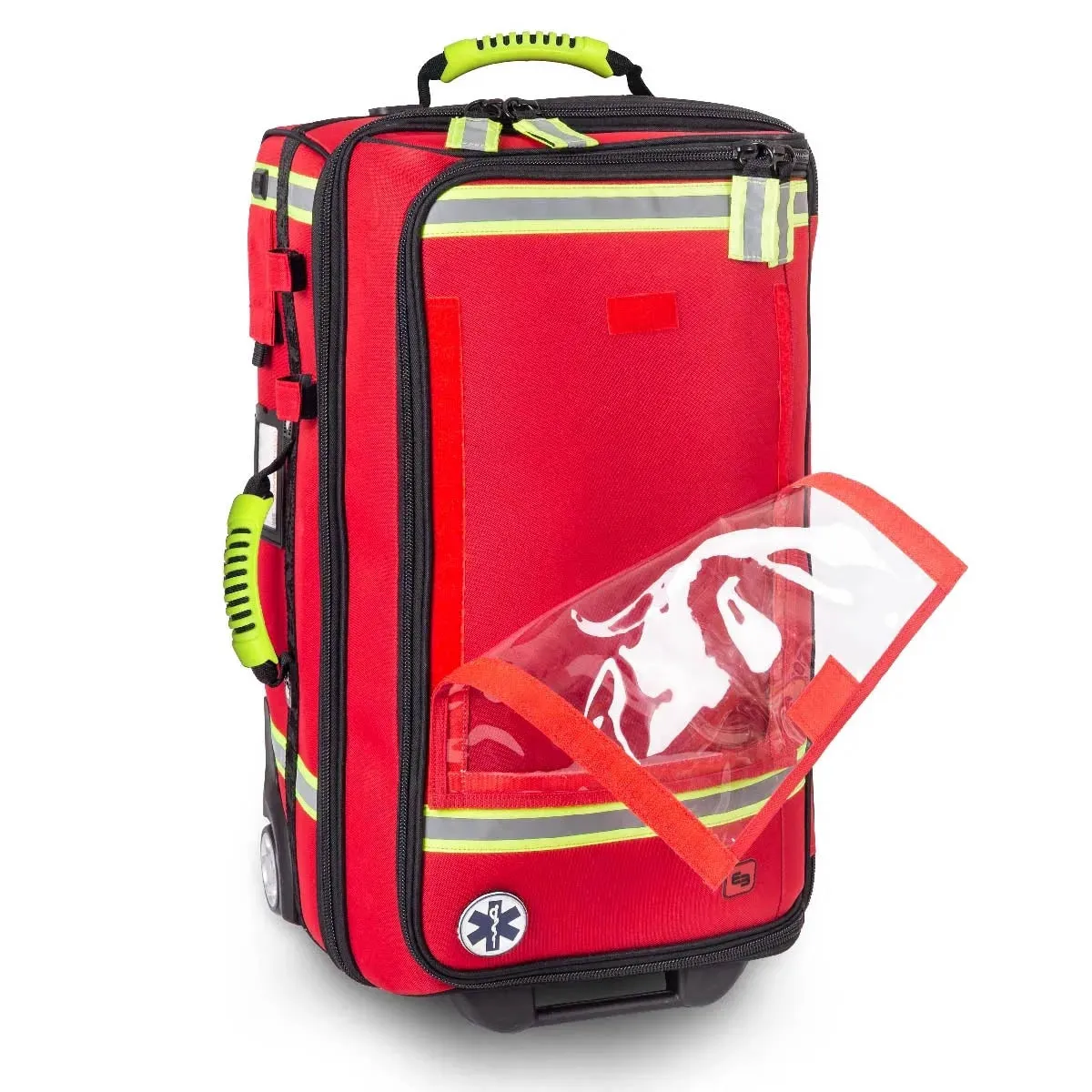 Emerair's Trolley Emergency Respiratory Bag - Red Polyamide - CLEARANCE