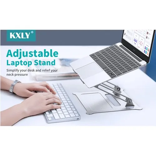 Ergonomic Laptop Stand Riser with Heat Vent Angle and Height