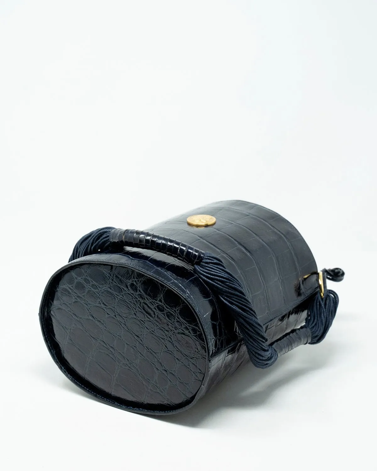 Fendi Vintage Moc Croc Bucket Bag - AWL2605