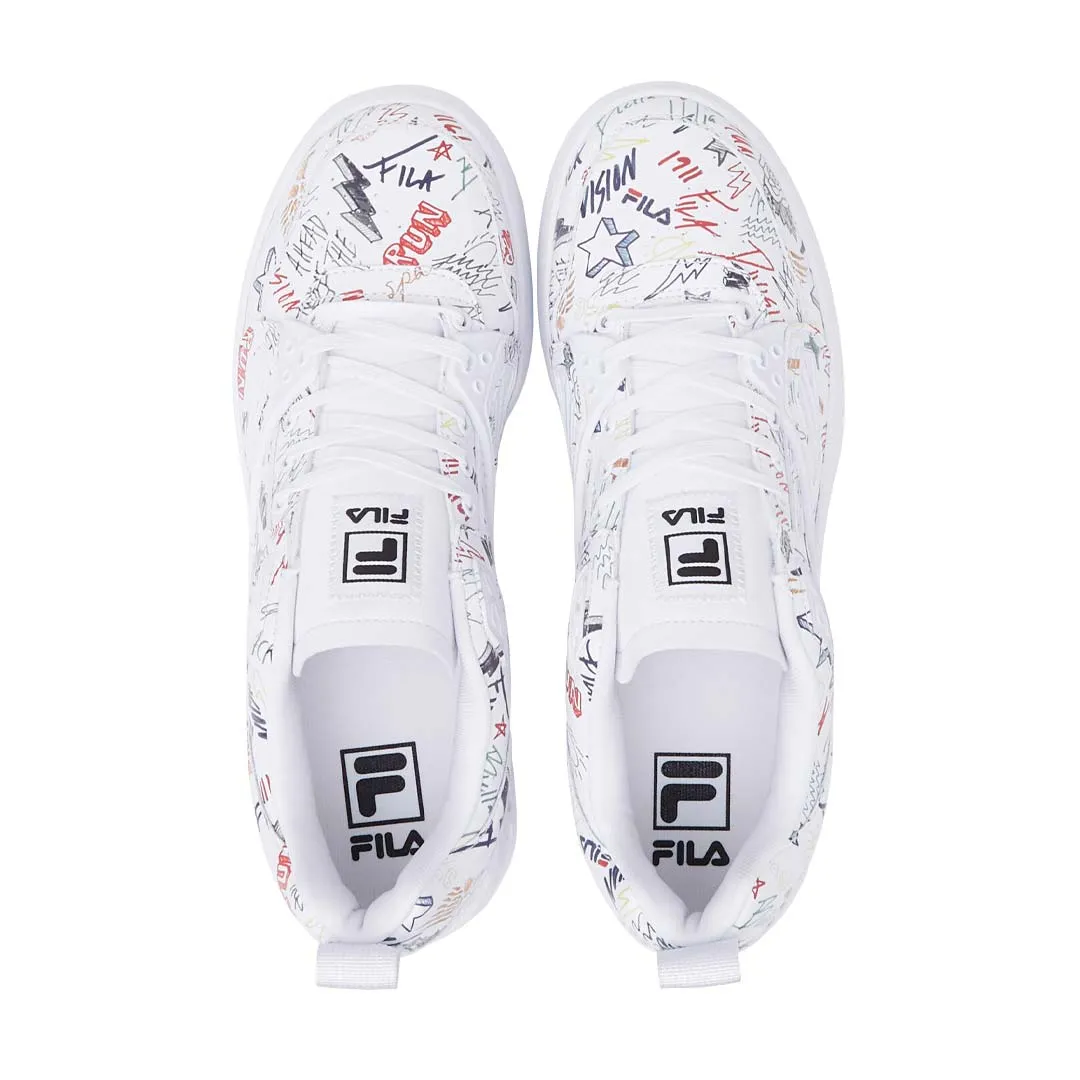 FILA - Men's Fila Ace Scribbles Shoes (1CM01573 175)