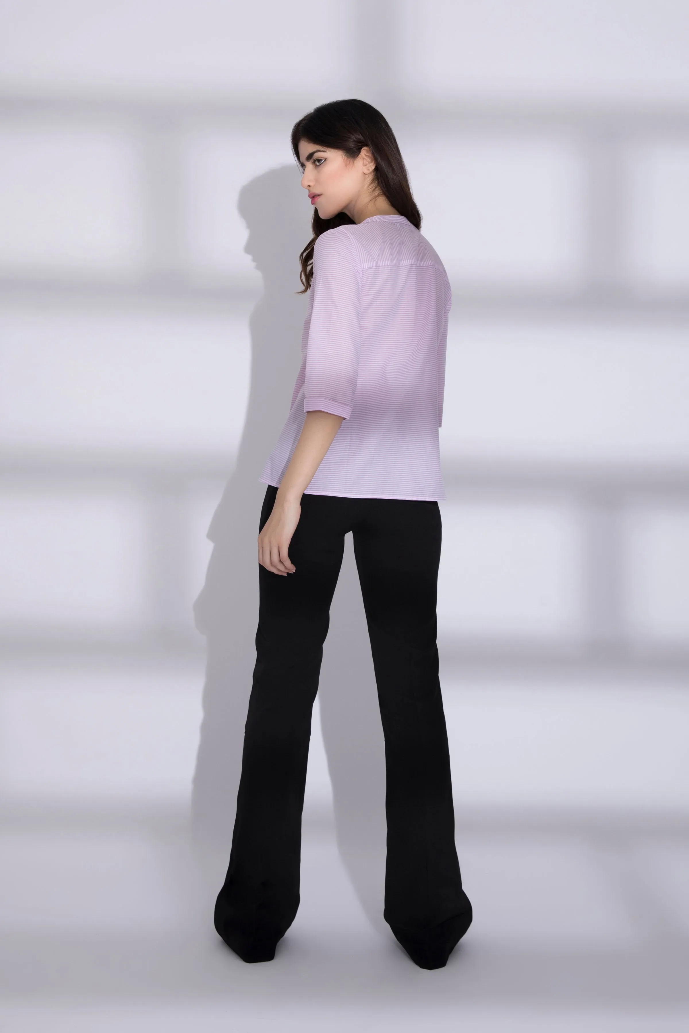 Fine Stripe Blouse