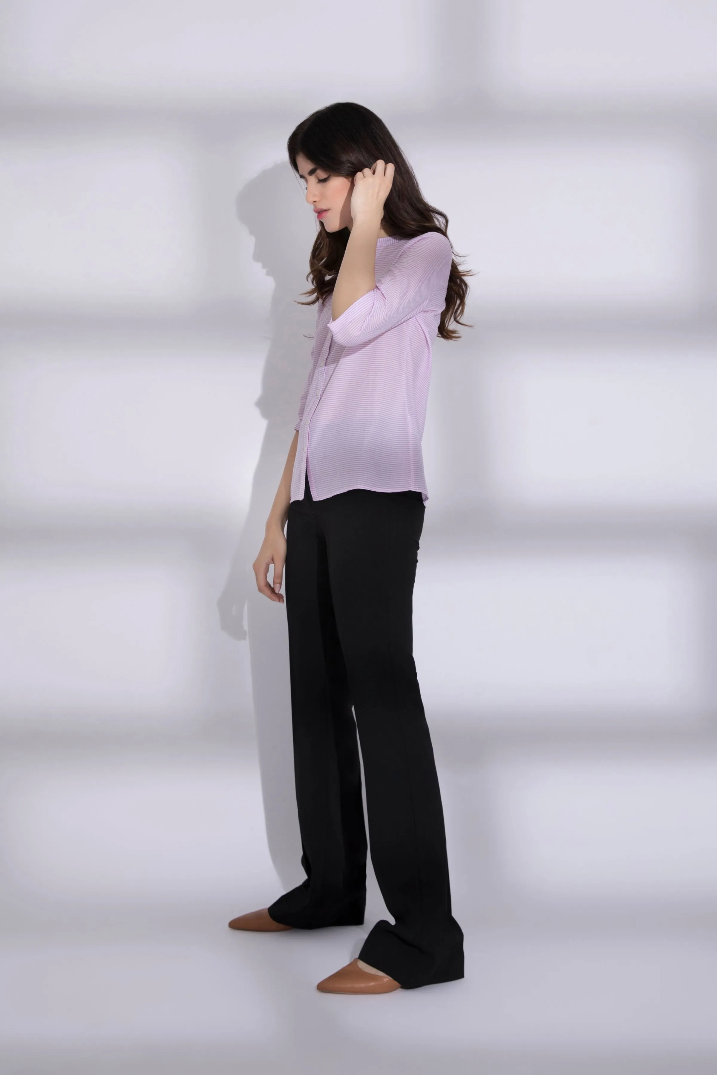 Fine Stripe Blouse