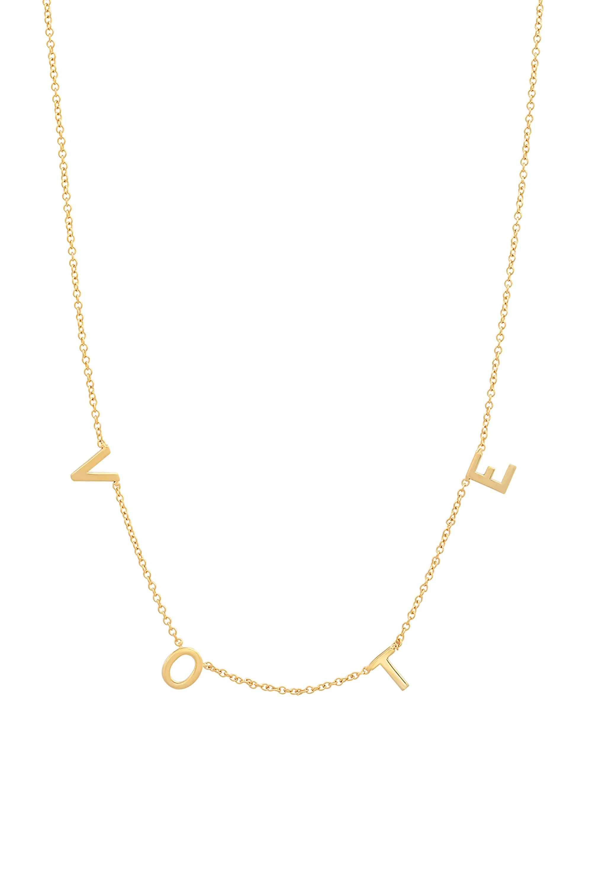 Fine Vote Necklace
