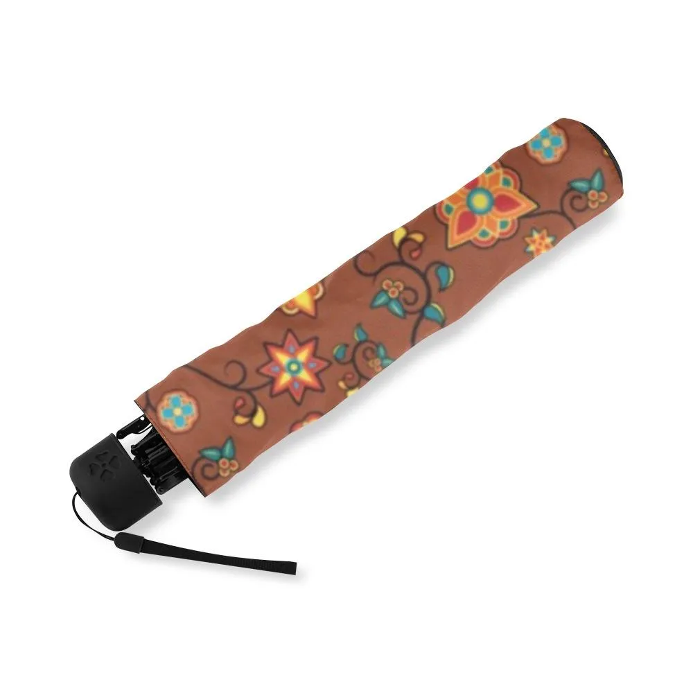 Fire Bloom Shade Foldable Umbrella