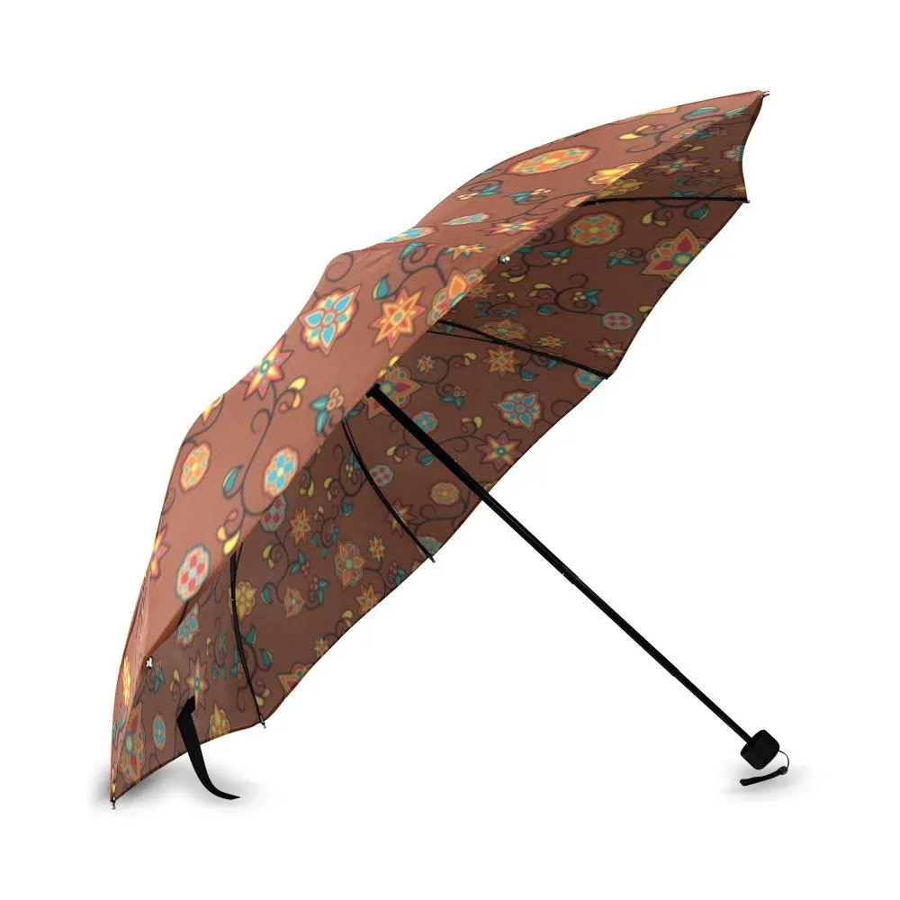 Fire Bloom Shade Foldable Umbrella