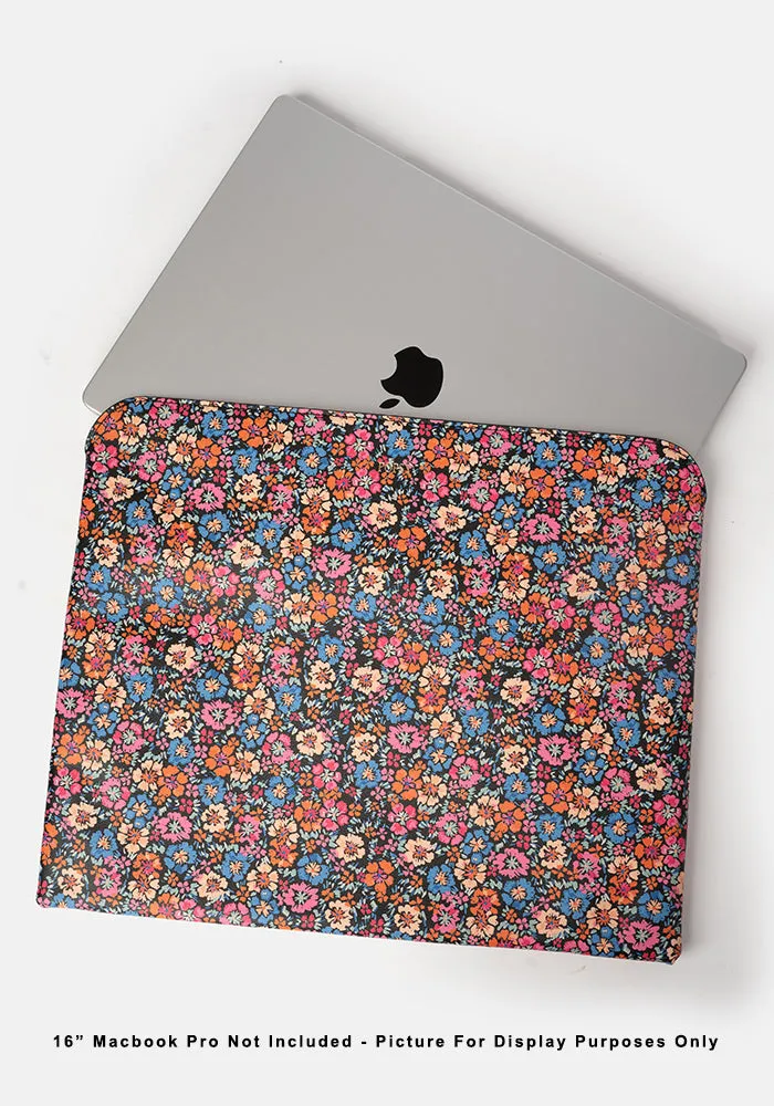 Floral Print Laptop Sleeve