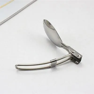 Foldable Stainless Steel Spork Travelling Cutlery