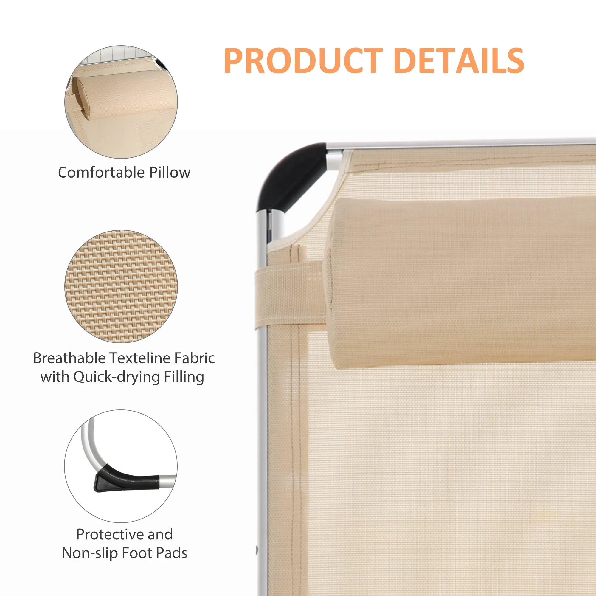 Foldable Sun Lounger