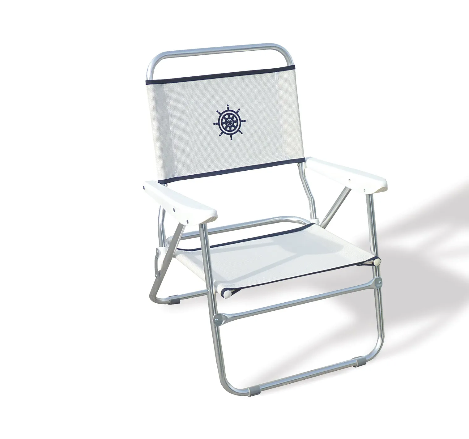 Folding Aluminum Beach Chair- Textilene Fabric-"Bikini"-PA560