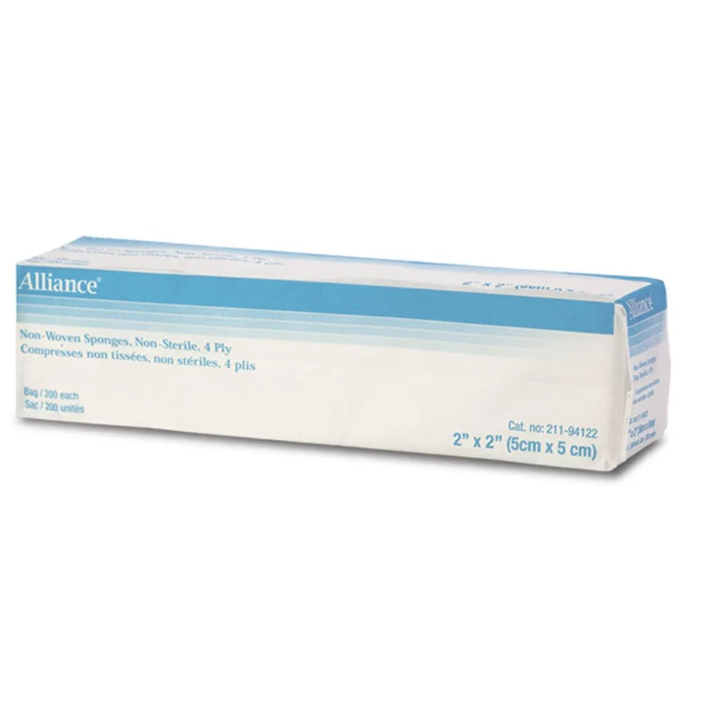 GAUZE NON-WOVEN 2X2 4 PLY