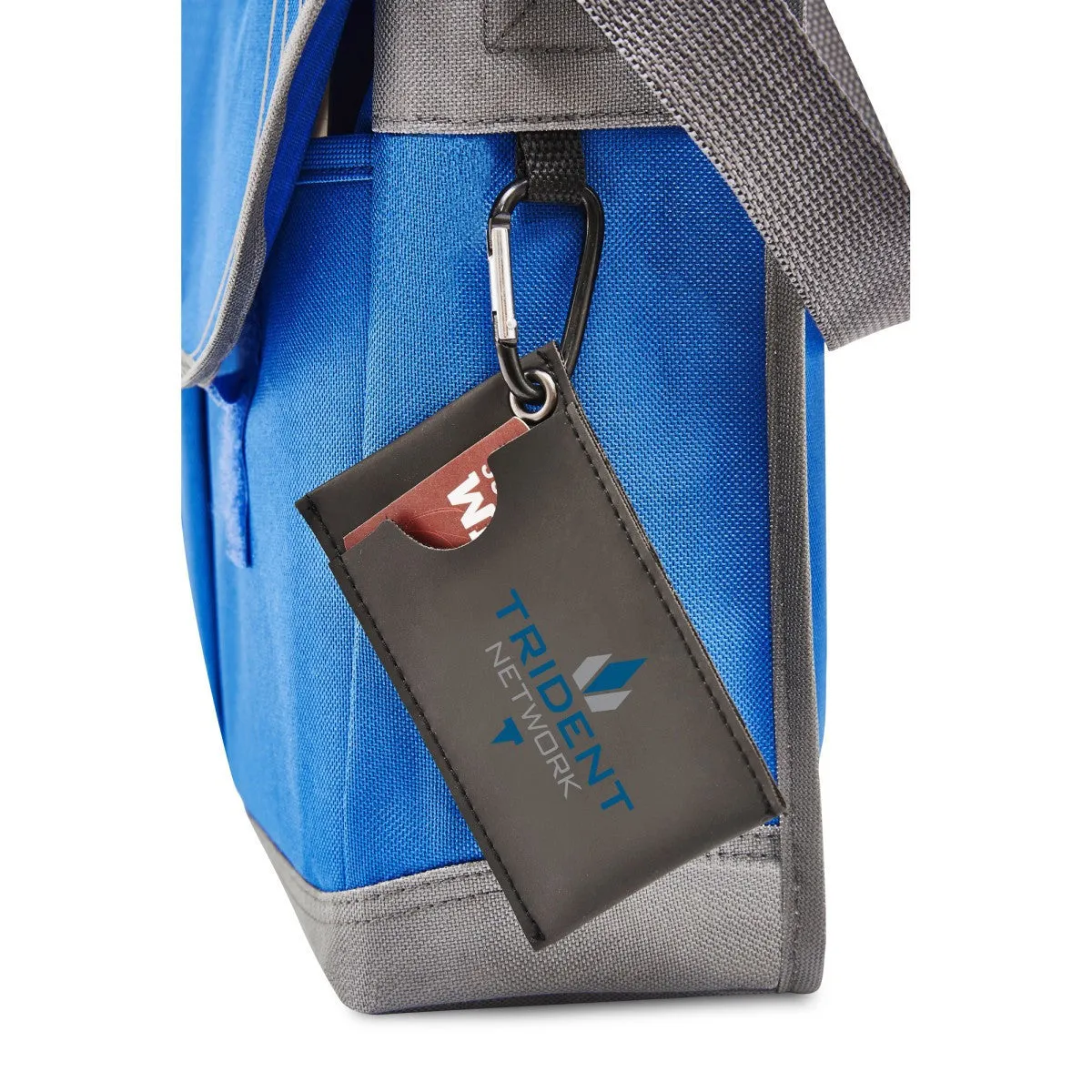 Gemline Royal Blue Vector Messenger Bag