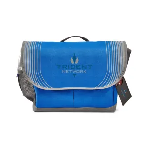 Gemline Royal Blue Vector Messenger Bag