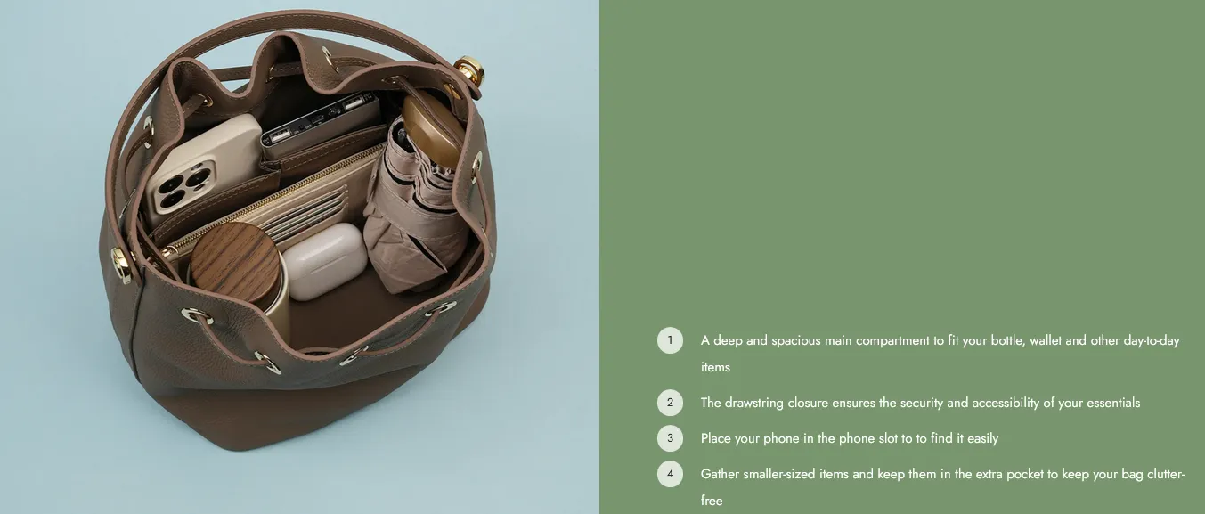 Gianna Bucket Bag - TLHB3811LN3NH4