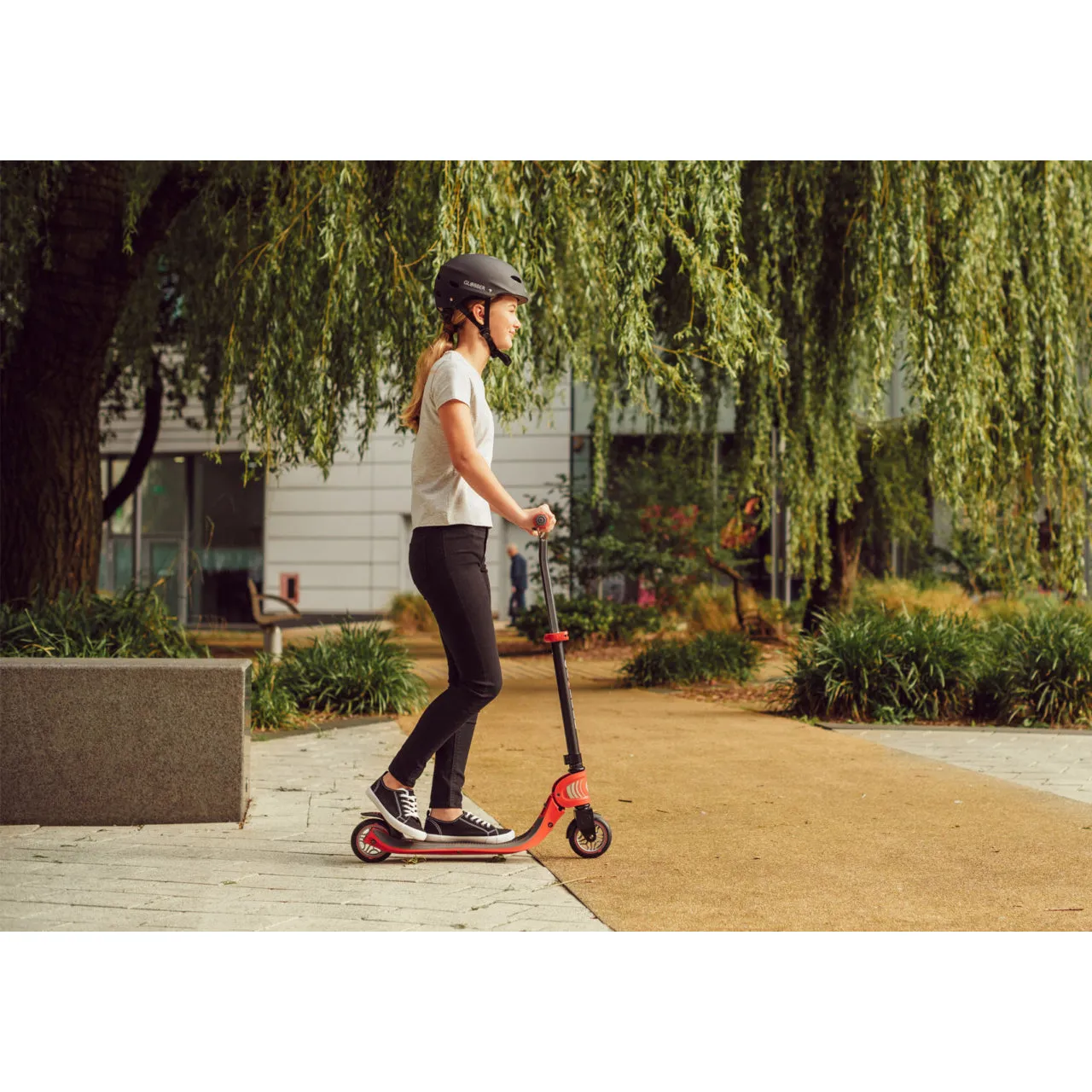 Globber Flow Foldable 125 - White / Pink (6y )
