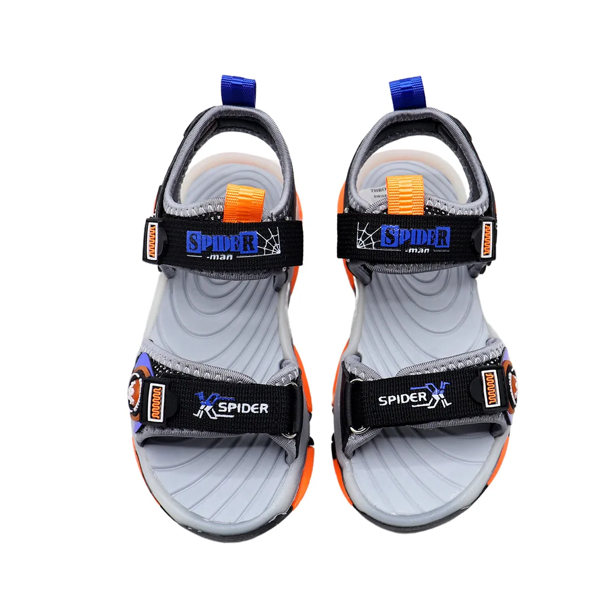 Grey Casual Sandal K00B20003