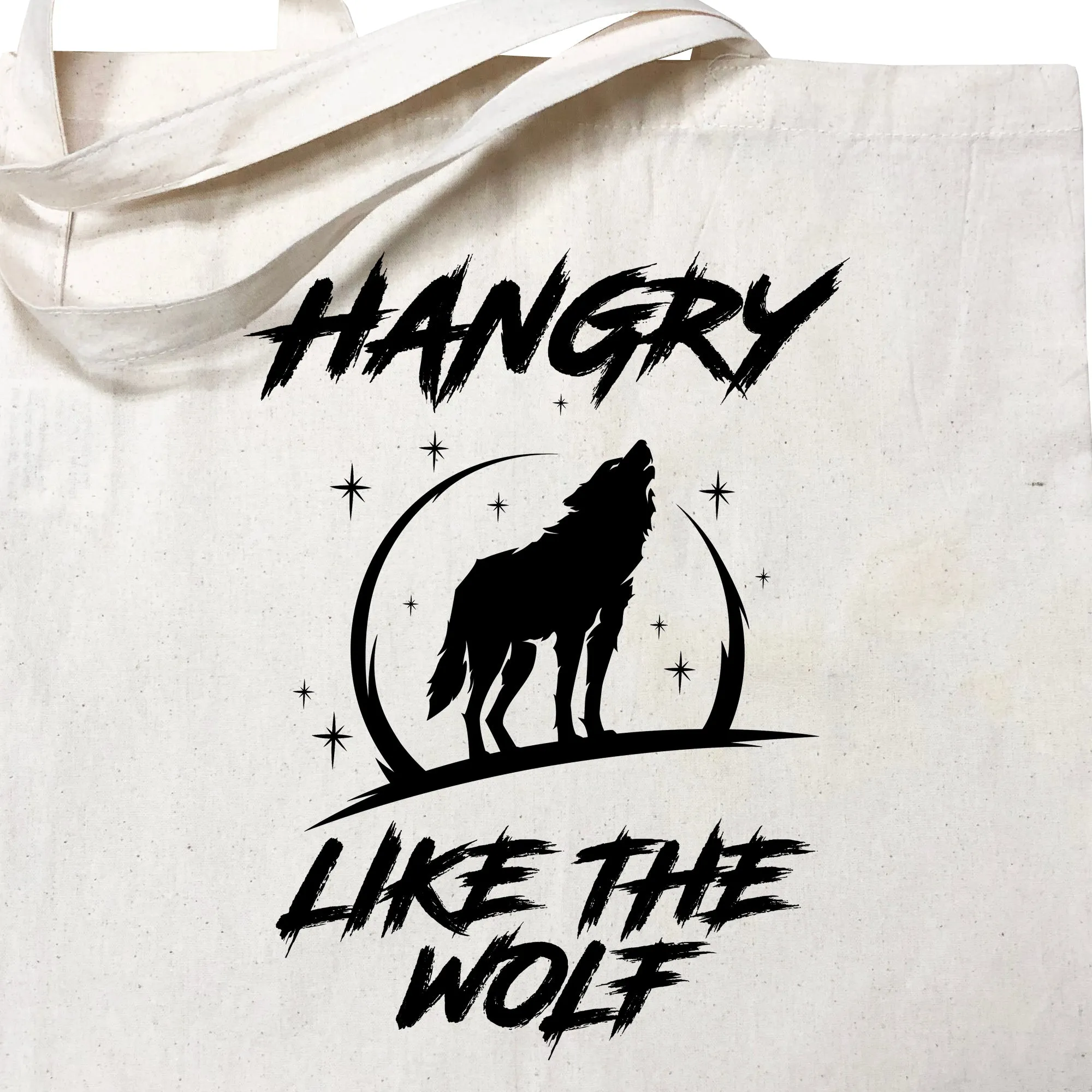 Hangry Like The Wolf Tote Bag