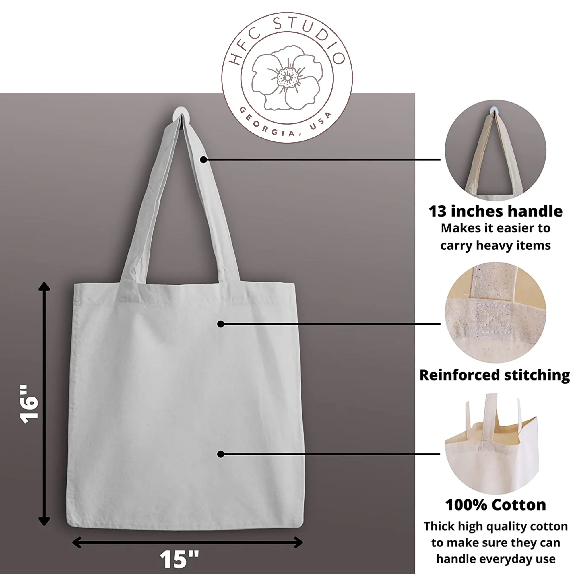 Hangry Like The Wolf Tote Bag