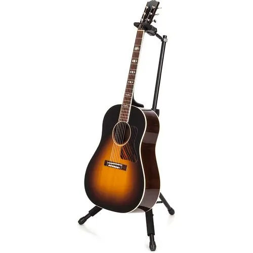 Hercules GS415B  Auto Grip System Ags Single Guitar Stand With Foldable Yoke Black