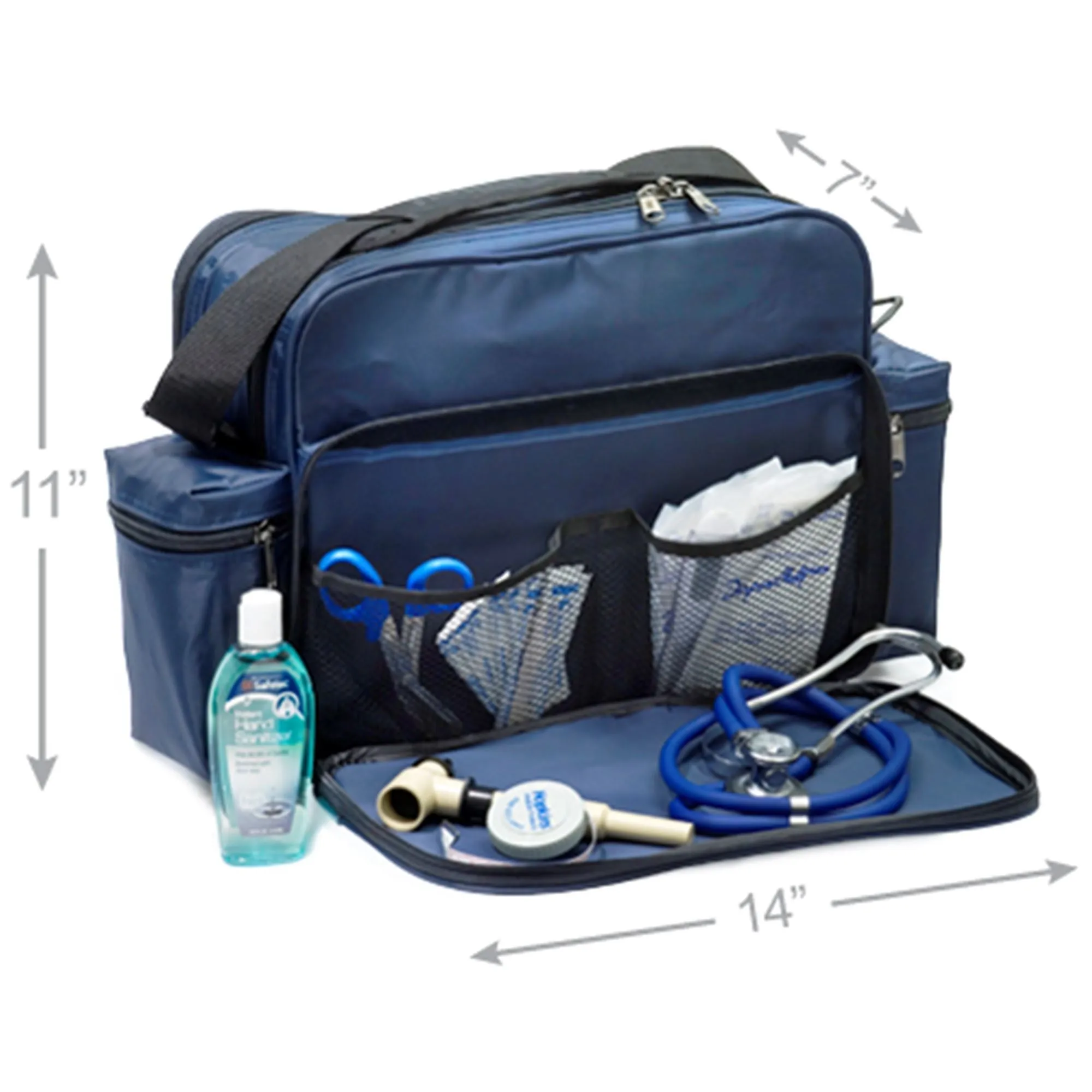 Hopkins Medical Products Original Home Health Shoulder Bag Navy