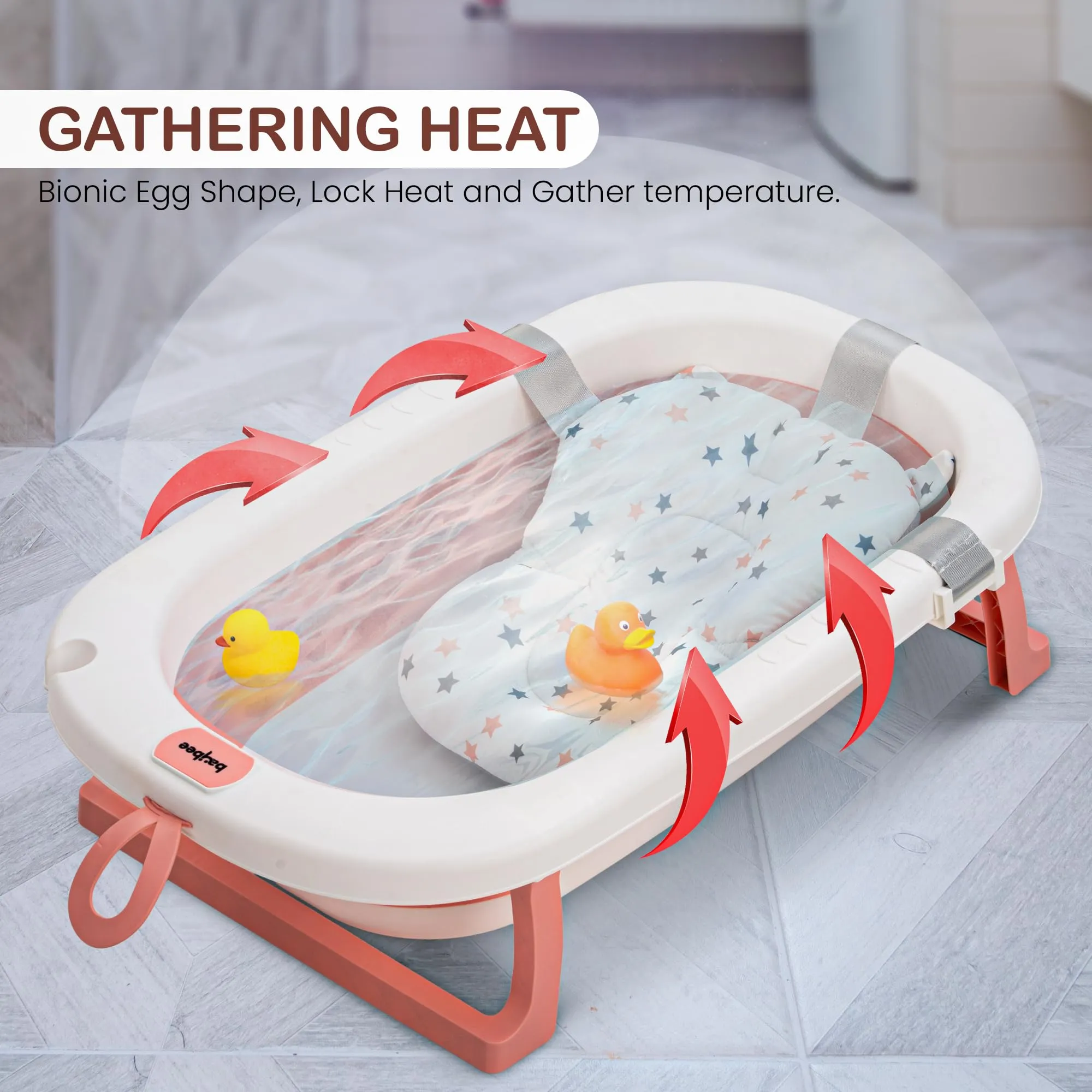 Jolly Pro Foldable Baby Bath Tub for Baby Mini Swimming Pool for Kids