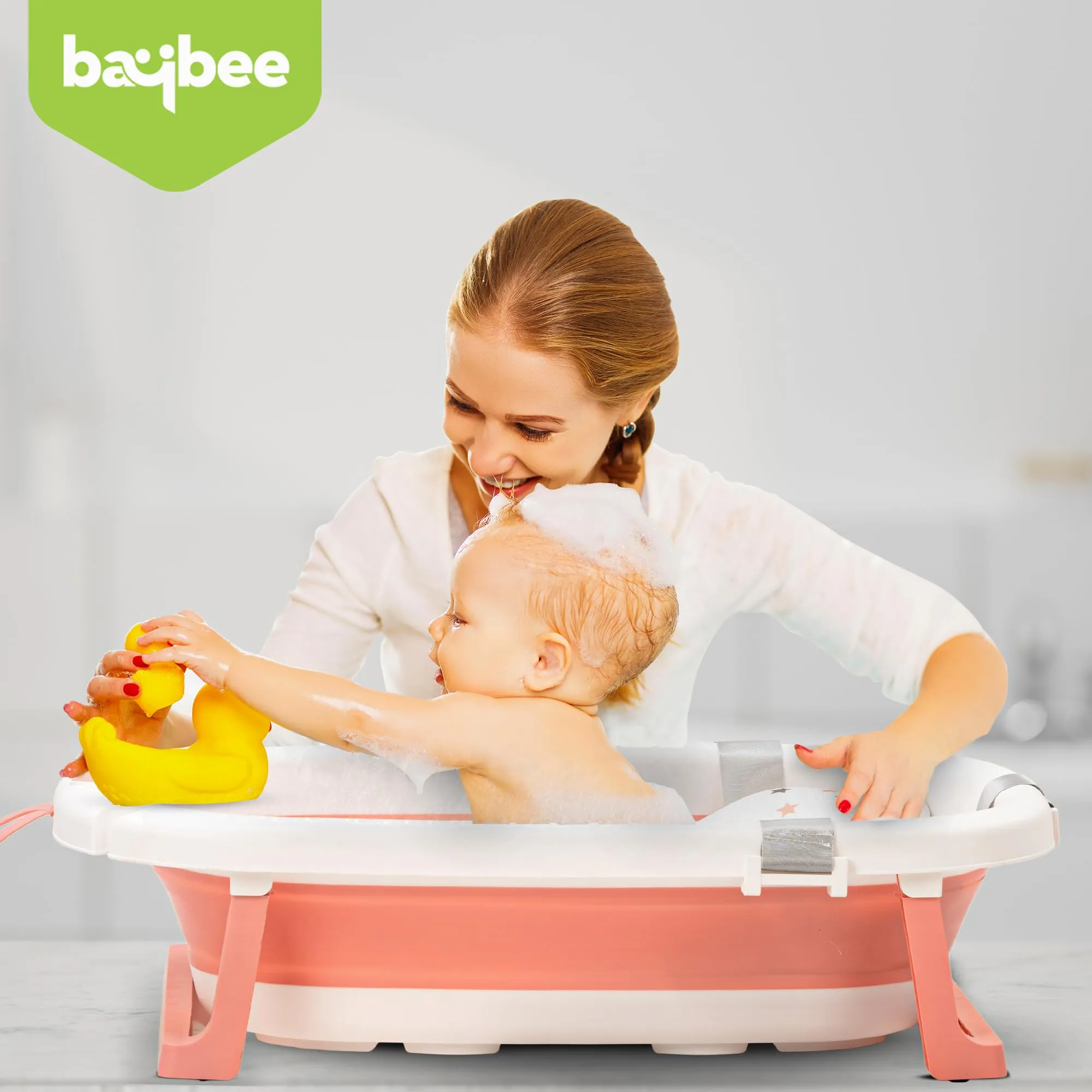 Jolly Pro Foldable Baby Bath Tub for Baby Mini Swimming Pool for Kids