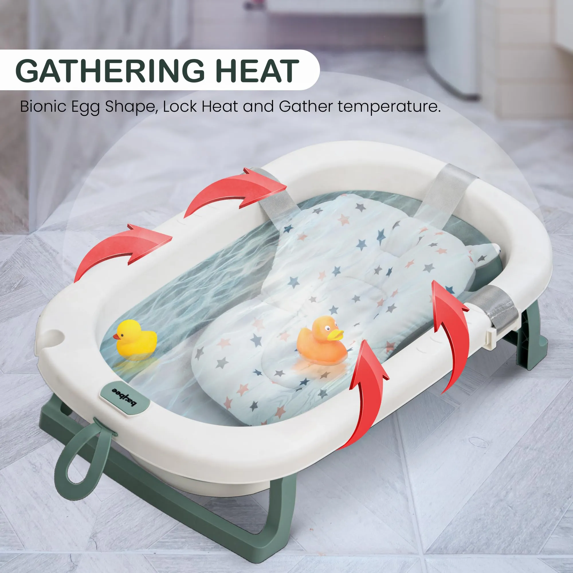 Jolly Pro Foldable Baby Bath Tub for Baby Mini Swimming Pool for Kids