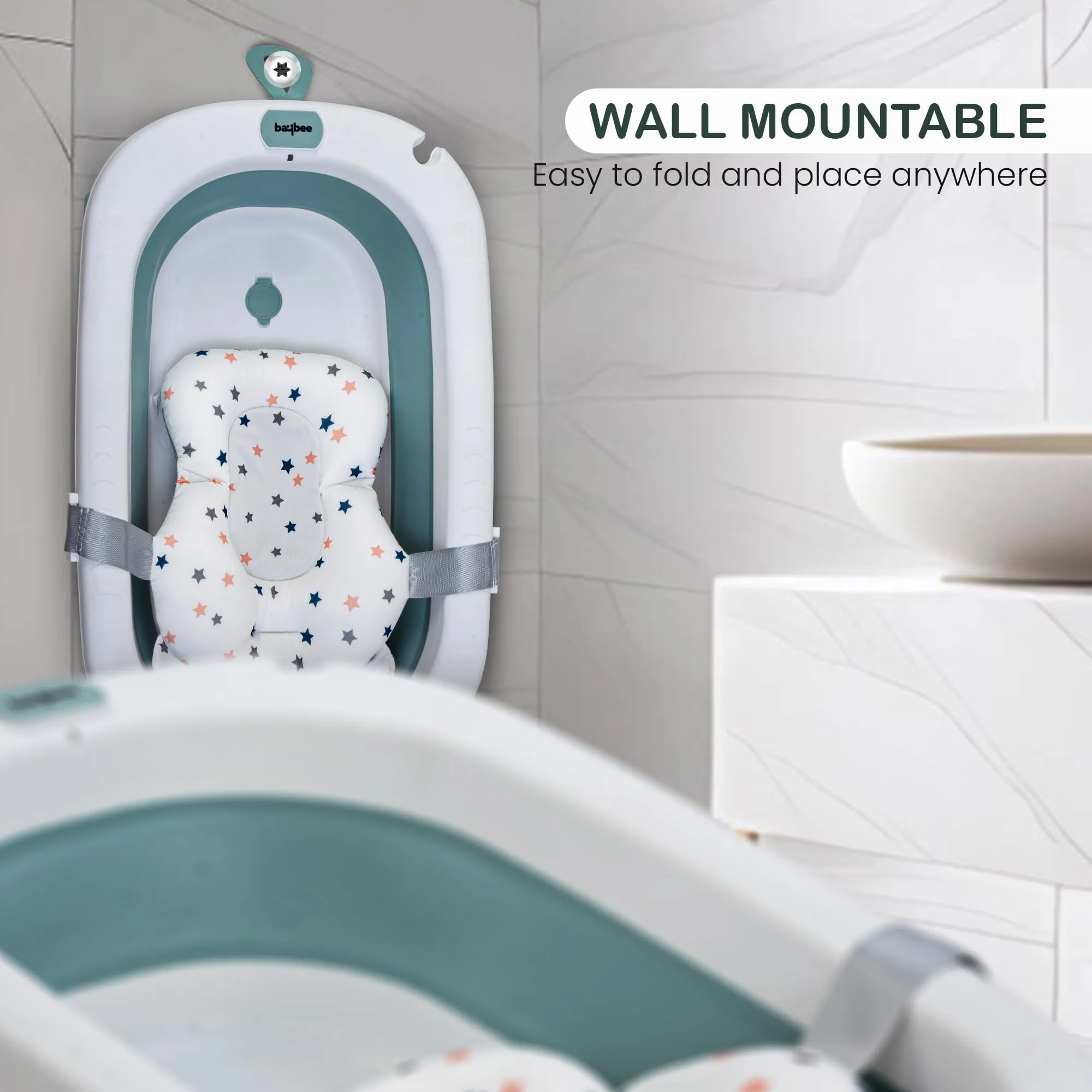 Jolly Pro Foldable Baby Bath Tub for Baby Mini Swimming Pool for Kids