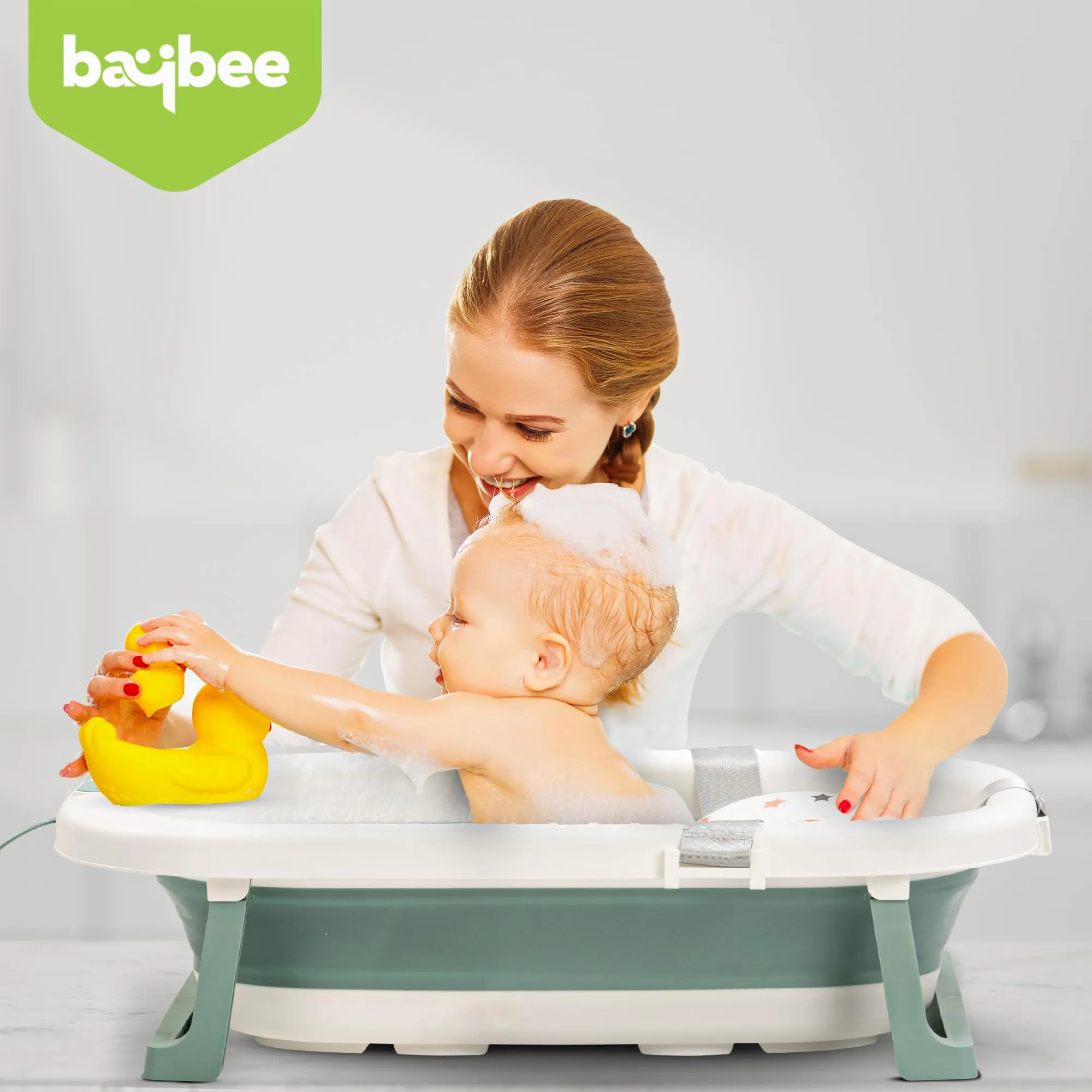 Jolly Pro Foldable Baby Bath Tub for Baby Mini Swimming Pool for Kids