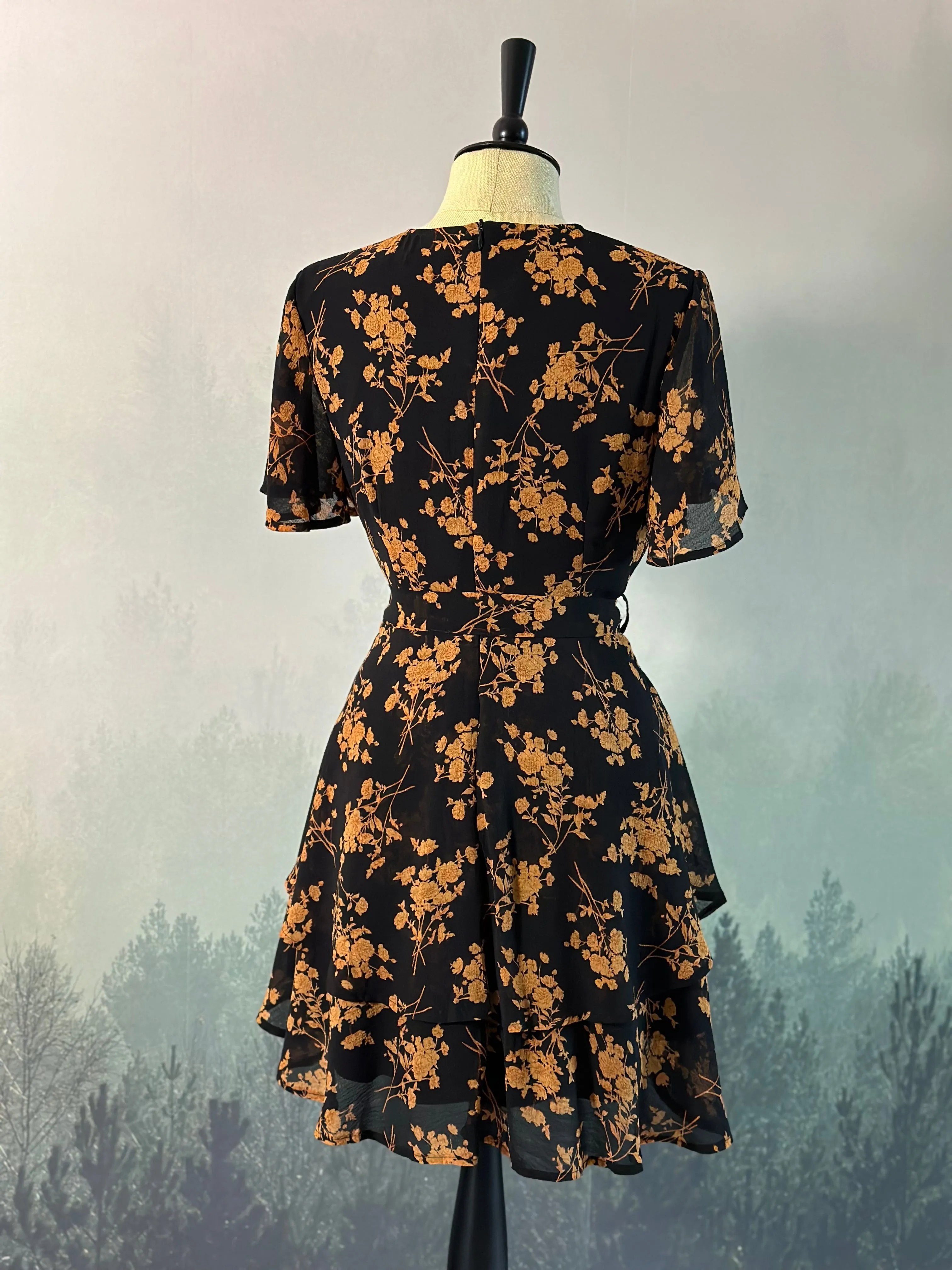 Jurk Roest Vintage S (alleen online)