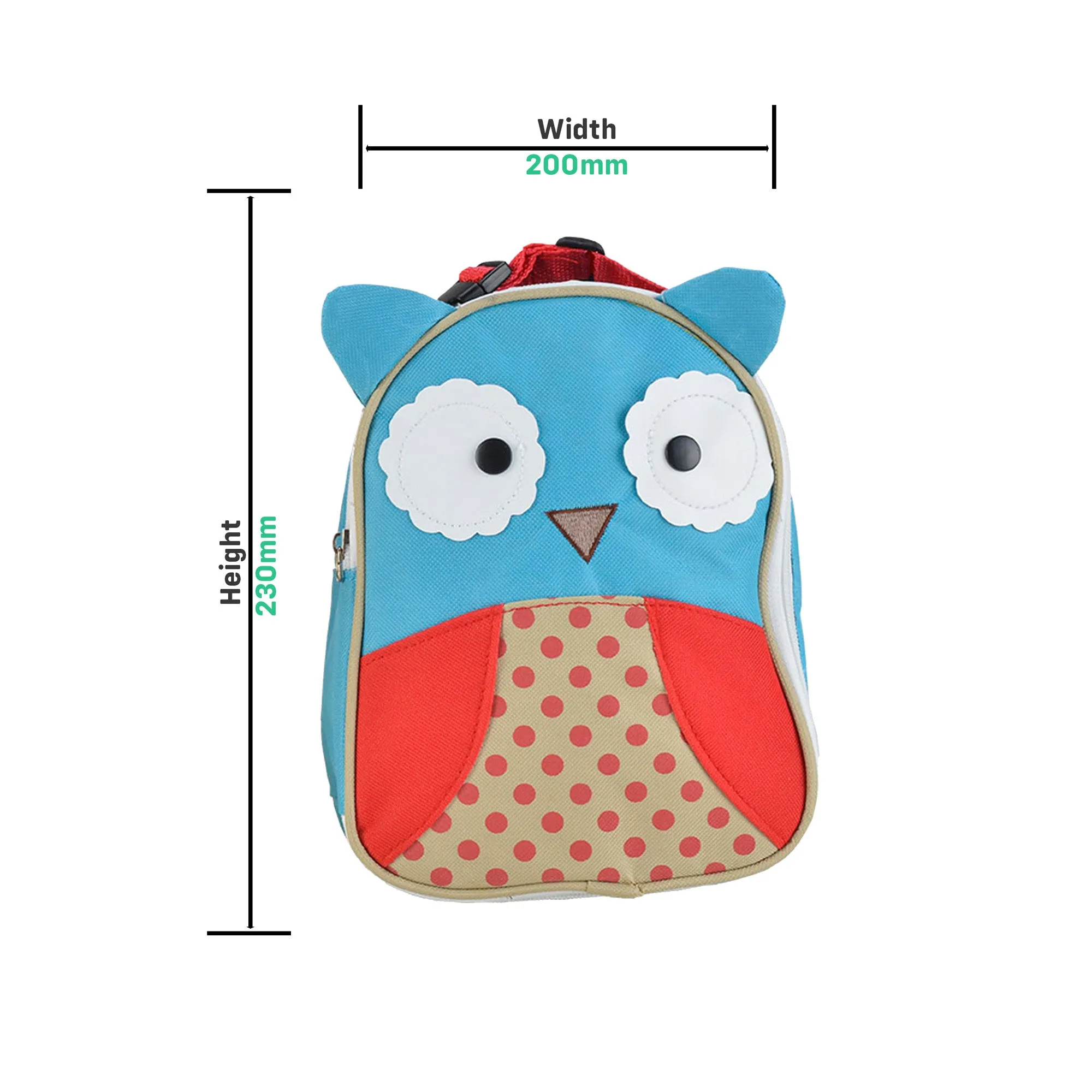 Kids Scooter Lunch Bag Accessory - Nessie The Owl